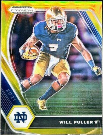Will Fuller V [Gold Prizm] #58