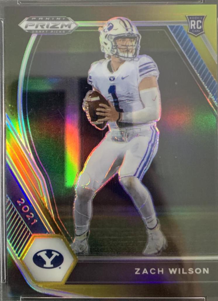 Zach Wilson [Black Gold Prizm] #105