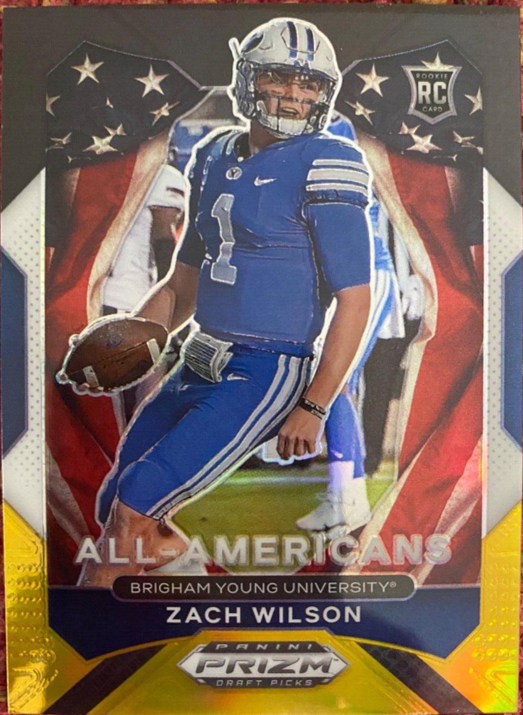 Zach Wilson [Black Gold Prizm] #182