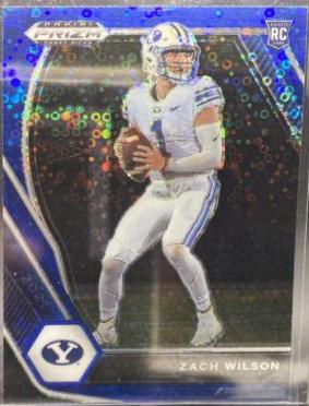 Zach Wilson [Blue Circles Prizm] #105