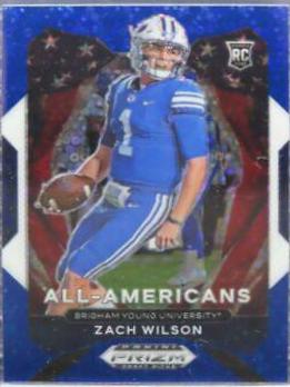 Zach Wilson [Blue Circles Prizm] #182