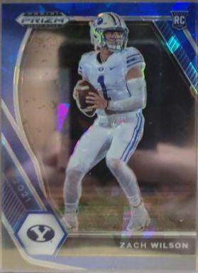 Zach Wilson [Blue Ice Prizm] #105