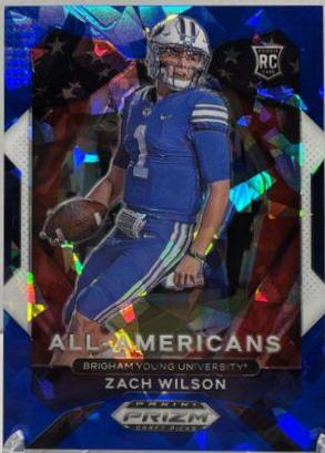 Zach Wilson [Blue Ice Prizm] #182