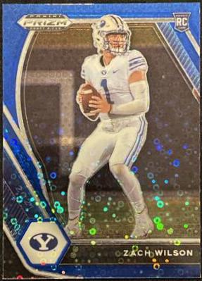 Zach Wilson [Blue Prizm] #105