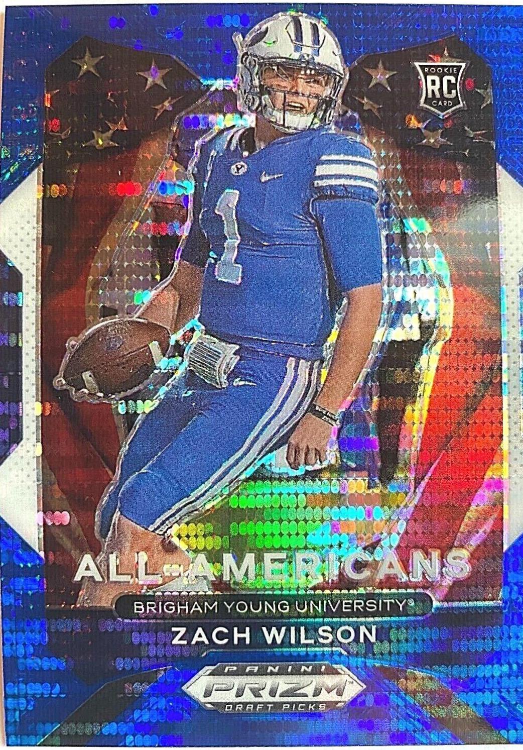 Zach Wilson [Blue Pulsar Prizm] #182