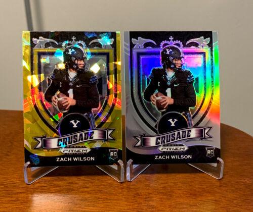 Zach Wilson [Gold Ice Prizm] #168