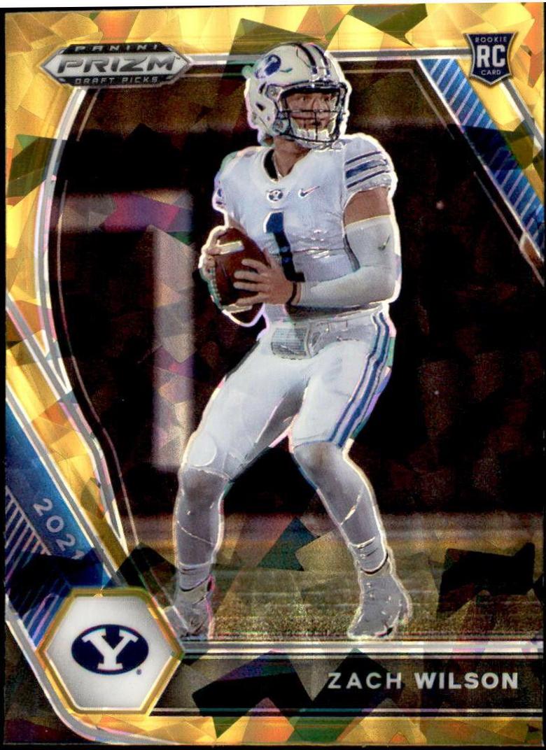Zach Wilson [Gold Prizm] #105