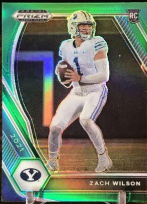 Zach Wilson [Green Prizm] #105