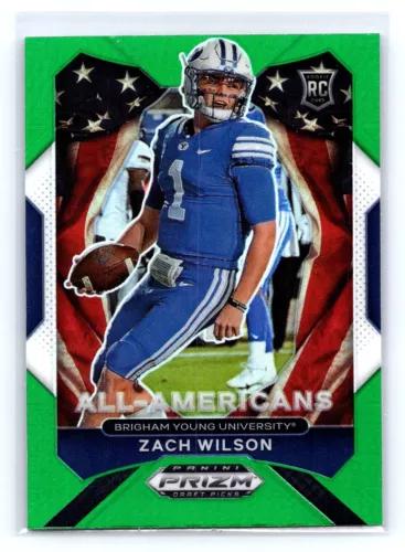 Zach Wilson [Green Prizm] #182