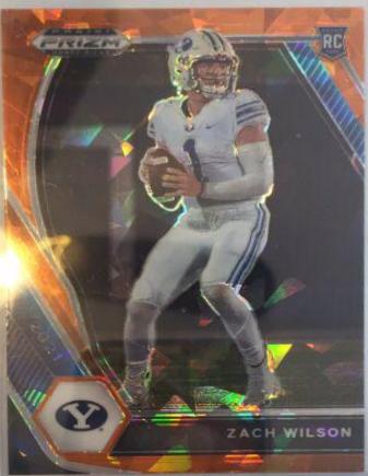 Zach Wilson [Orange Ice Prizm] #105
