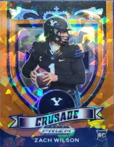 Zach Wilson [Orange Ice Prizm] #168