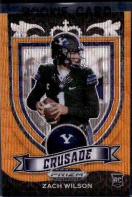 Zach Wilson [Orange Wave Prizm] #182