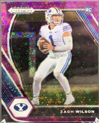 Zach Wilson [Purple Circles Prizm] #105