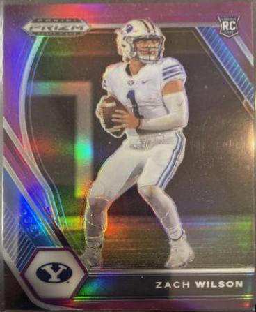 Zach Wilson [Purple Prizm] #105