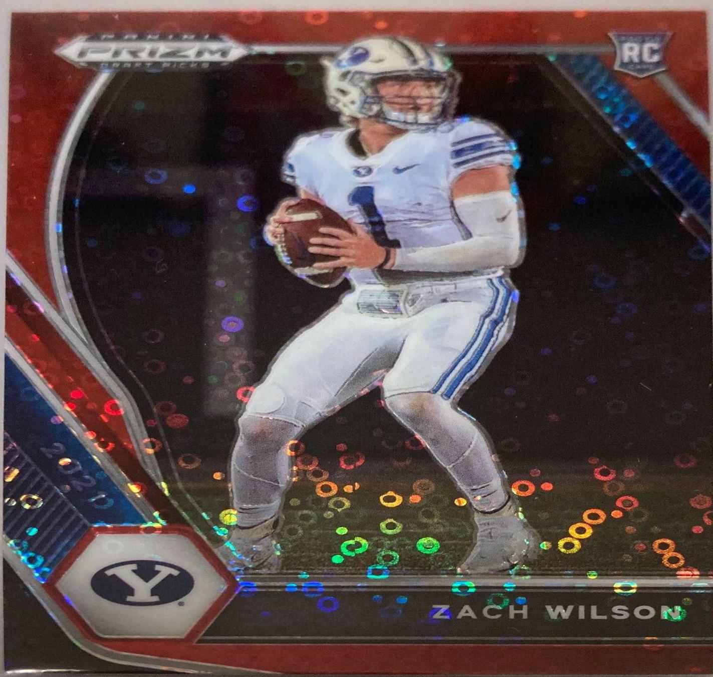 Zach Wilson [Red Circles Prizm] #105