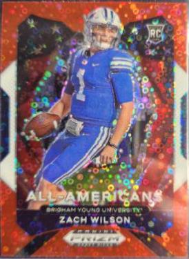 Zach Wilson [Red Circles Prizm] #182