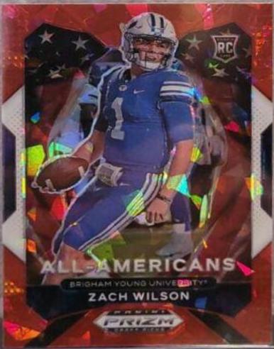 Zach Wilson [Red Ice Prizm] #182
