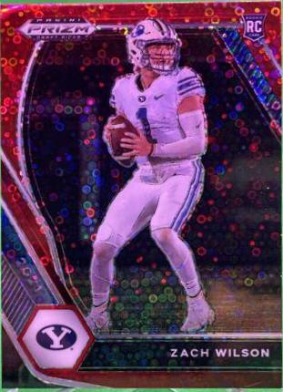 Zach Wilson [Red Prizm] #105