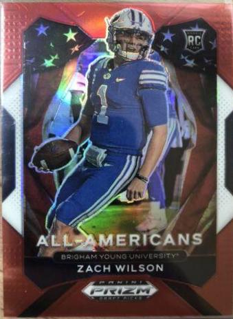 Zach Wilson [Red Prizm] #182