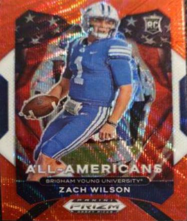 Zach Wilson [Red Pulsar Prizm] #182