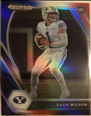 Zach Wilson [Red White and Blue Prizm] #105