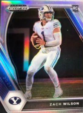 Zach Wilson [Silver Prizm] #105