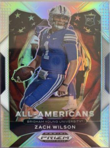 Zach Wilson [Silver Prizm] #182