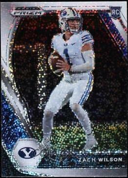 Zach Wilson [White Sparkle Prizm] #105
