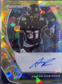 Aaron Robinson [Gold Ice Prizm] #DPA-AAR