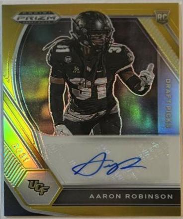 Aaron Robinson [Gold Prizm] #DPA-AAR