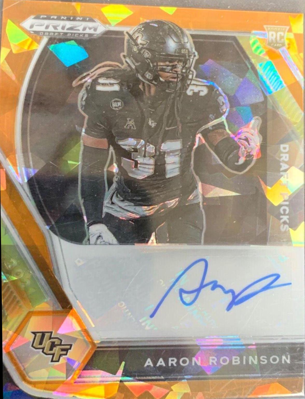 Aaron Robinson [Orange Ice Prizm] #DPA-AAR
