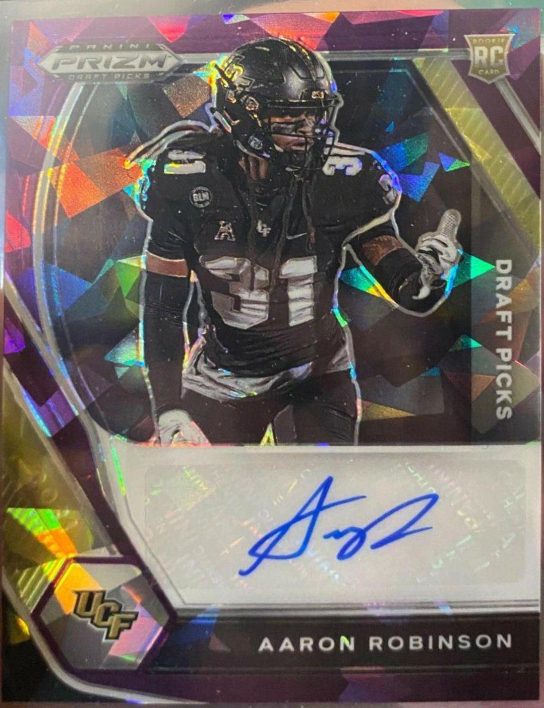 Aaron Robinson [Purple Ice Prizm] #DPA-AAR