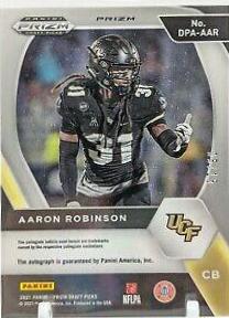 Aaron Robinson [Red Pulsar Prizm] #DPA-AAR