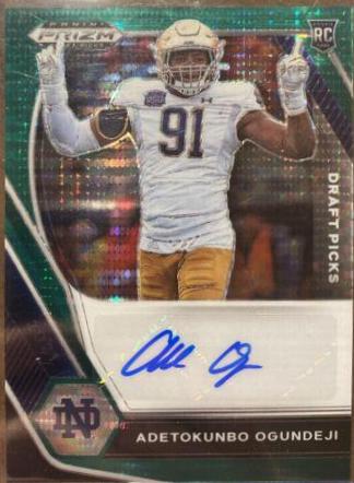 Adetokunbo Ogundeji [Green Pulsar Prizm] #DPA-AOG