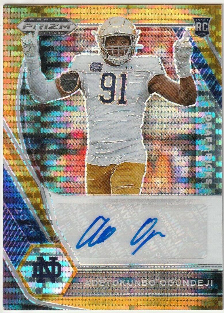 Adetokunbo Ogundeji [Orange Pulsar Prizm] #DPA-AOG