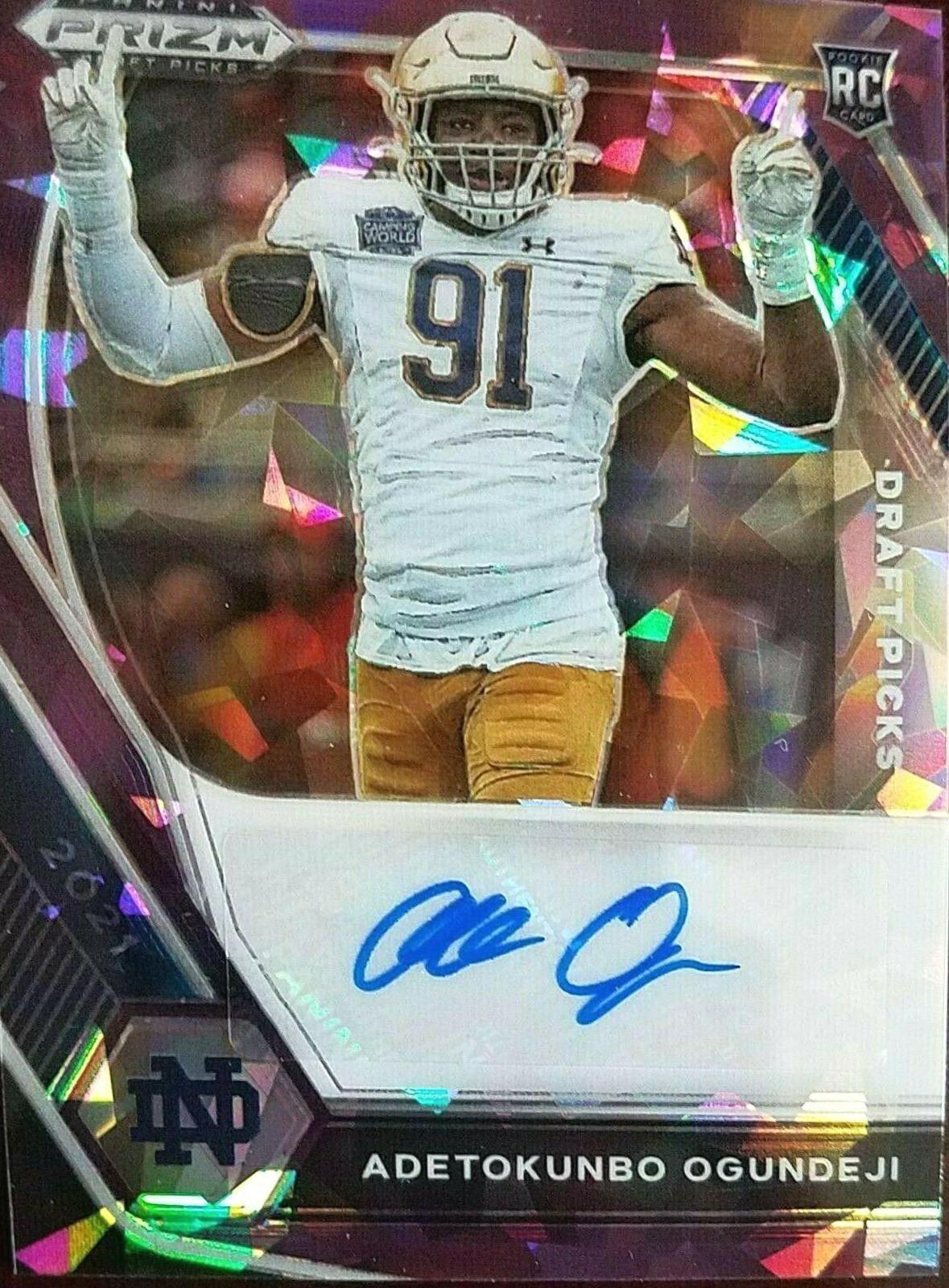 Adetokunbo Ogundeji [Purple Ice Prizm] #DPA-AOG