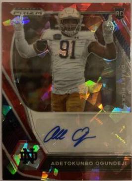 Adetokunbo Ogundeji [Red Ice Prizm] #DPA-AOG