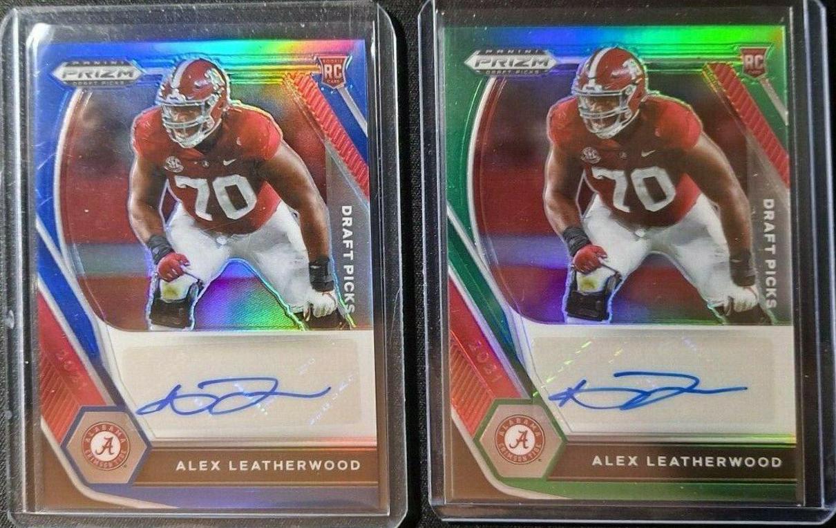 Alex Leatherwood [Blue Prizm] #DPA-ALE