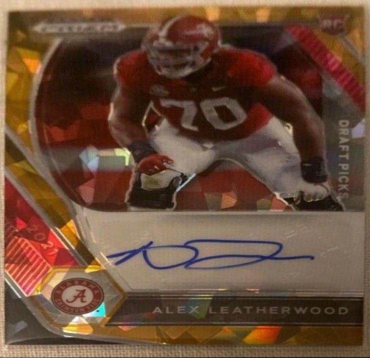 Alex Leatherwood [Orange Ice Prizm] #DPA-ALE