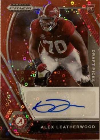 Alex Leatherwood [Red Circles Prizm] #DPA-ALE