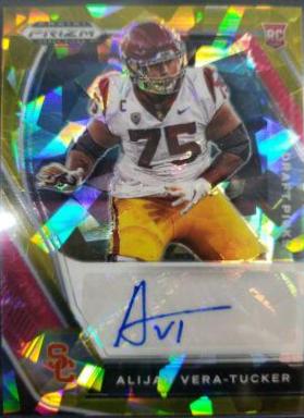 Alijah Vera Tucker [Gold Ice Prizm] #DPA-AVT