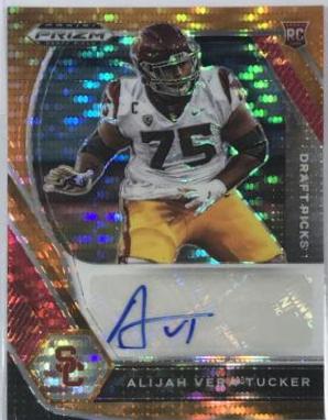 Alijah Vera Tucker [Orange Ice Prizm] #DPA-AVT