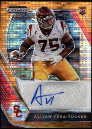 Alijah Vera Tucker [Orange Pulsar Prizm] #DPA-AVT