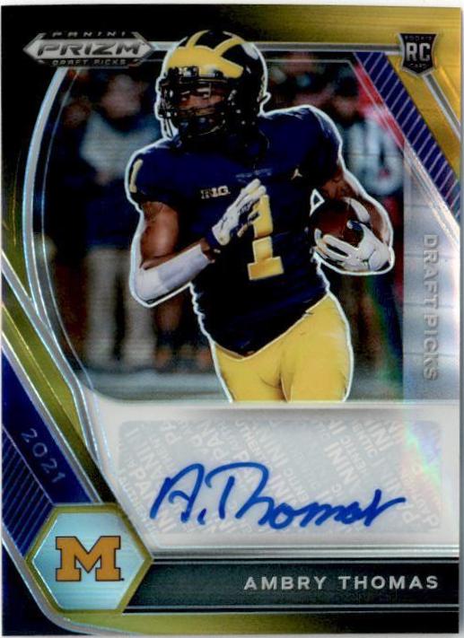 Ambry Thomas [Black Gold Prizm] #DPA-AMT