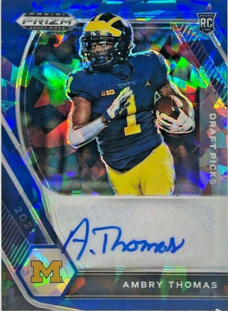 Ambry Thomas [Blue Ice Prizm] #DPA-AMT