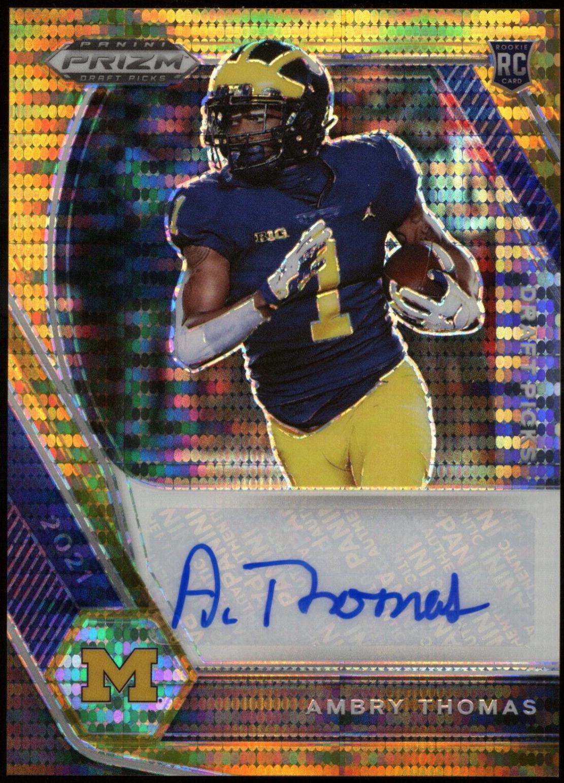 Ambry Thomas [Orange Pulsar Prizm] #DPA-AMT
