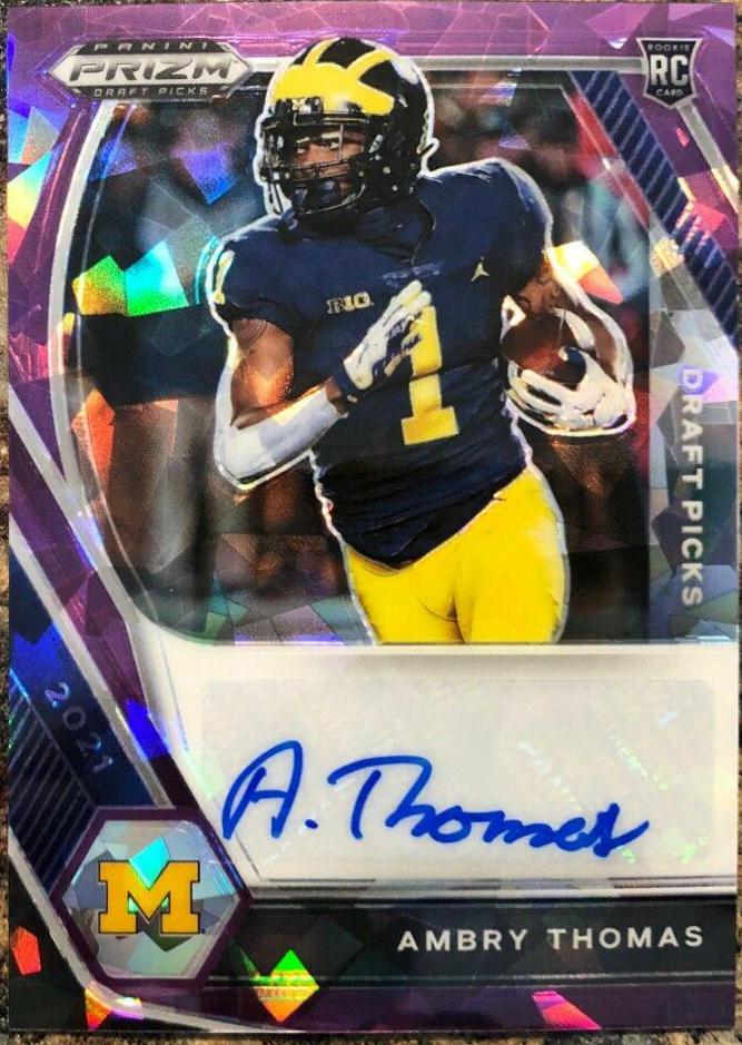 Ambry Thomas [Purple Ice Prizm] #DPA-AMT