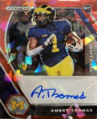 Ambry Thomas [Red Ice Prizm] #DPA-AMT