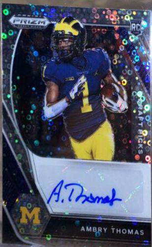 Ambry Thomas [Silver Prizm] #DPA-AMT