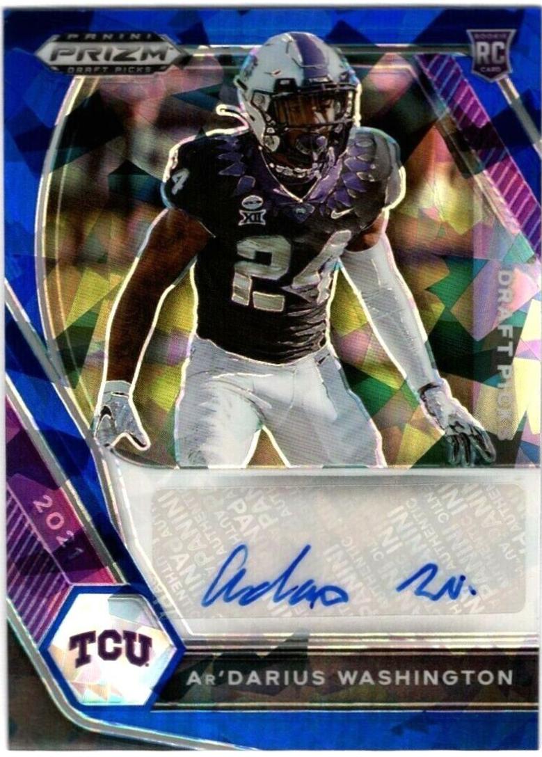 Ar'Darius Washington [Blue Ice Prizm] #DPA-ARD